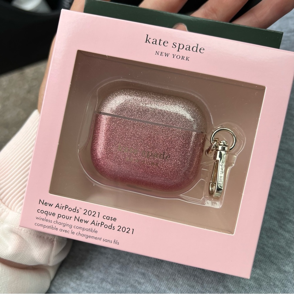Case for AirPods (3rd generation) - Ombre Glitter Sunset